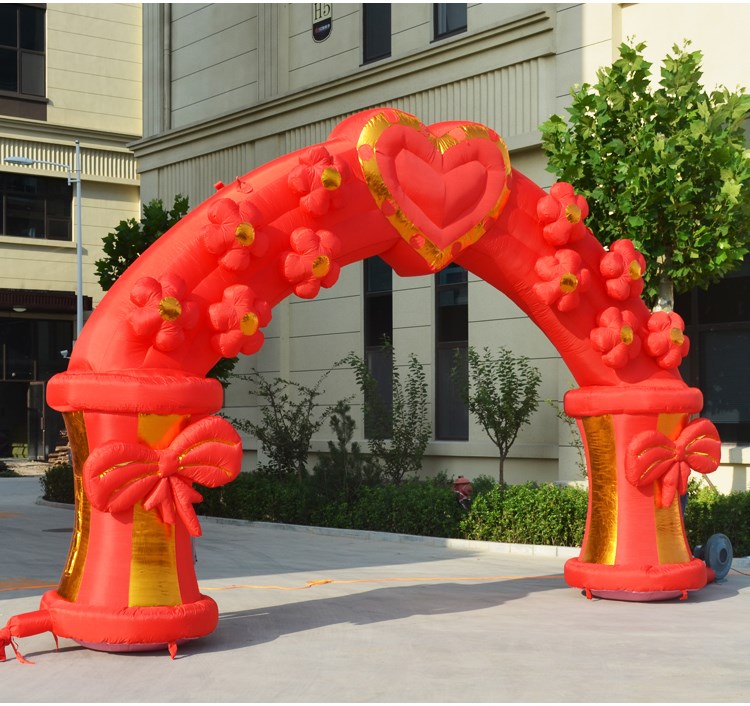 锦州婚庆红色拱门